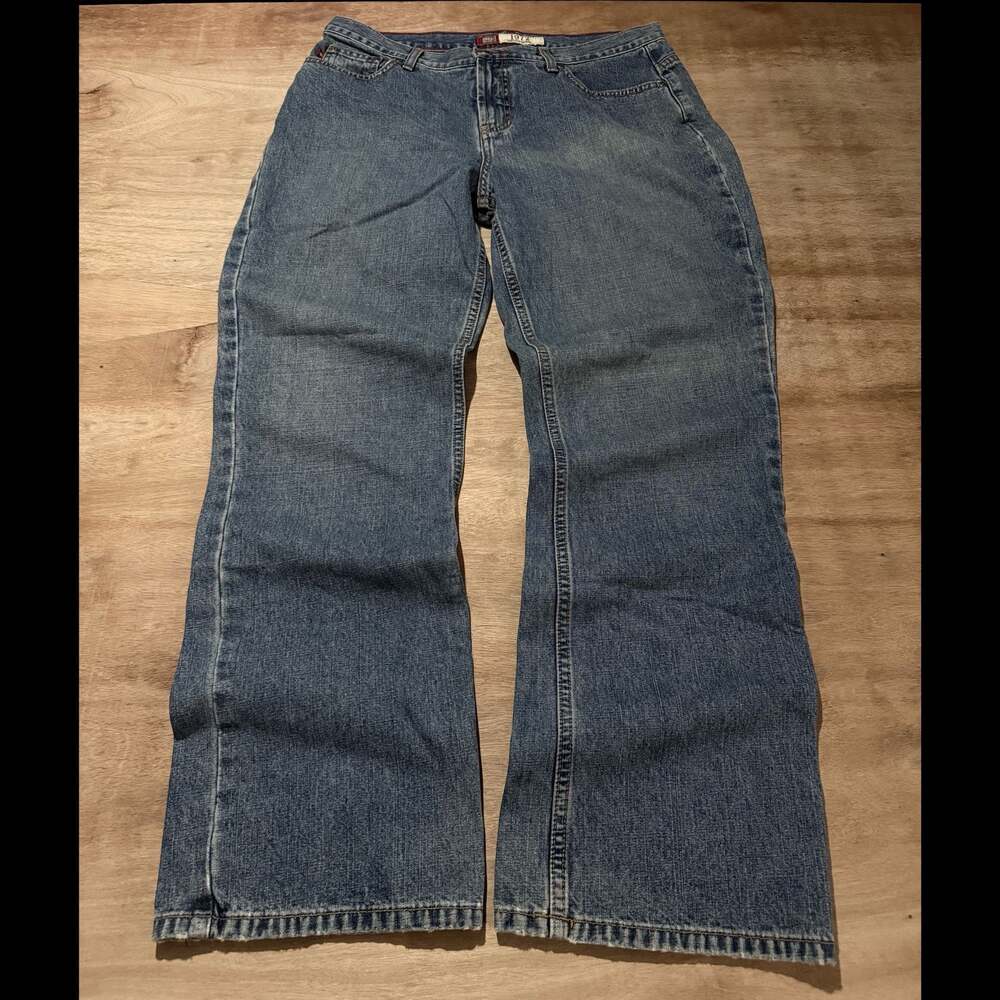 Faded Glory 1972 Special Edition Ladies 12 Petite Med Stone Blue Denim Jeans